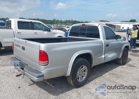 2002 Dodge Dakota Sport из США, поврежденный, VIN 1B7FL36NX2S522194